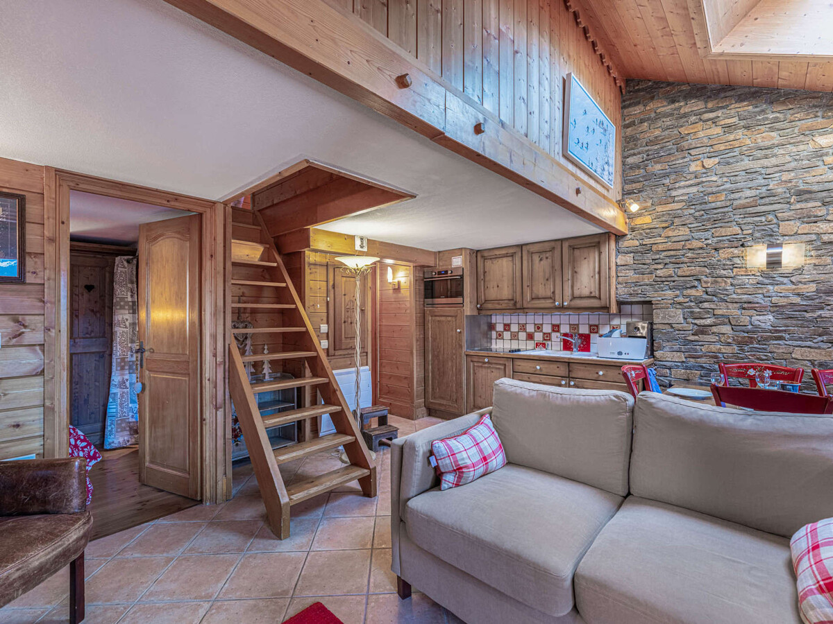Duplex 3 chambres avec cheminée, spa inclus à Méribel - Photo 2