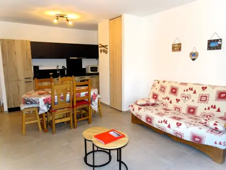 Location appartement à Saint Jean d'Aulps, Appartement spacieux 42m², 1 chambre, balcon, centre station St Jean dAulps