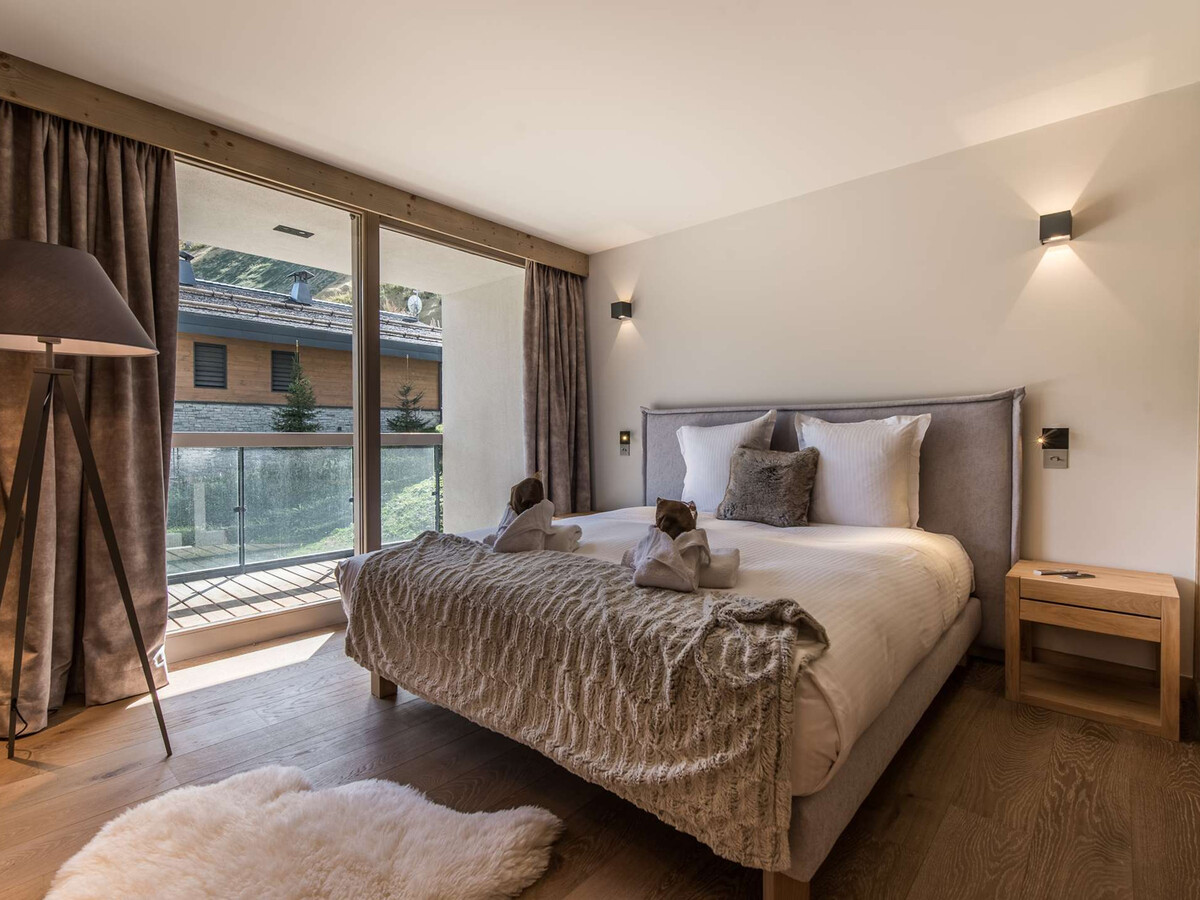Appartement 4 pers, Courchevel Centre, balcon Sud-Est, accès pistes - Photo 4