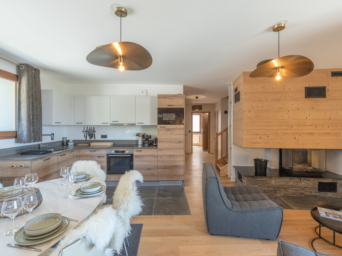Duplex 4 chambres, 99m², parking et skiroom à Huez - Photo 2