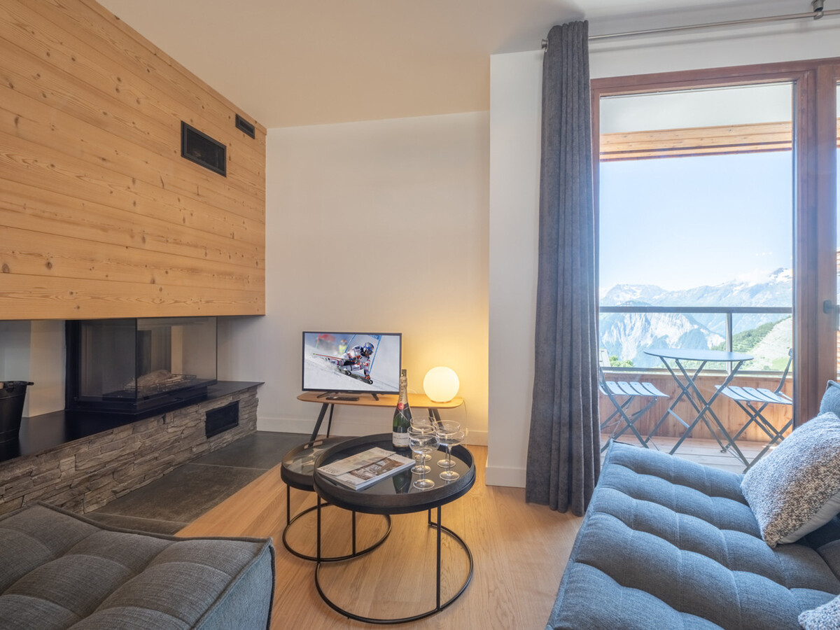 Duplex 4 chambres, 99m², parking et skiroom à Huez - Photo 3