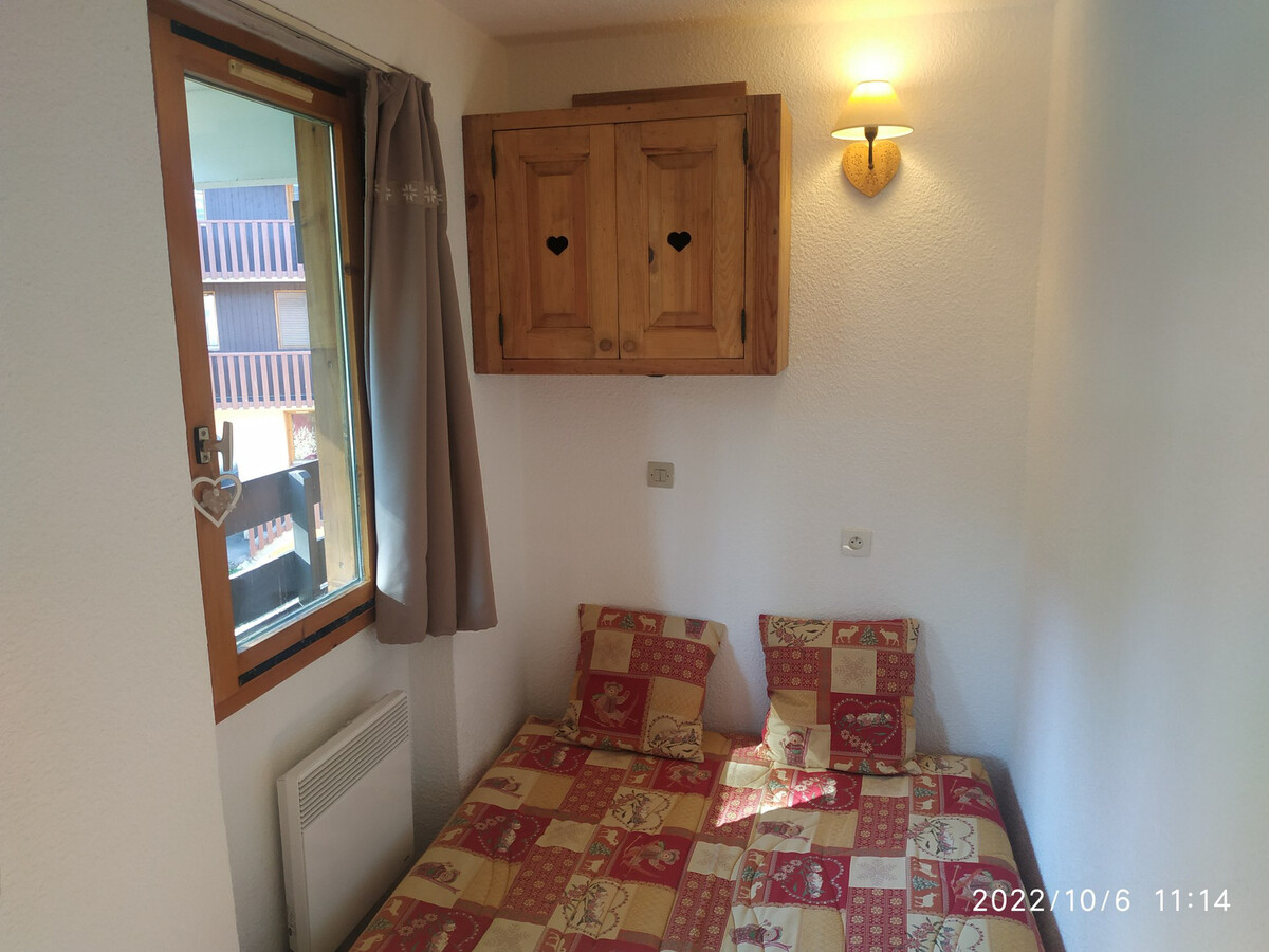 Studio rénové 22m² balcon vue Mont-Blanc, La Plagne - Photo 5