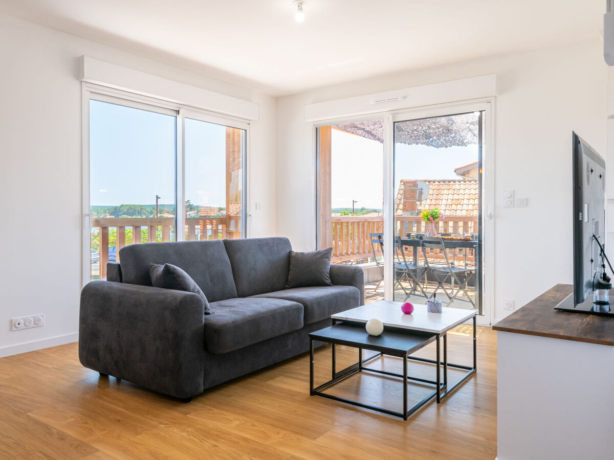 La Pergola - Apt 3 pièces, balcon vue rivière à Mimizan - Photo 3