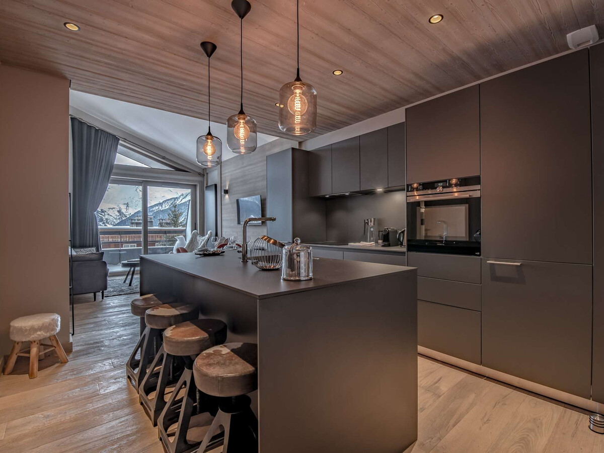 Appartement sous les toits, centre Courchevel 1550 - Photo 2