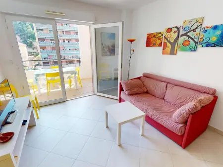 Appartement 2P centre Menton, terrasse et parking : photo 5
