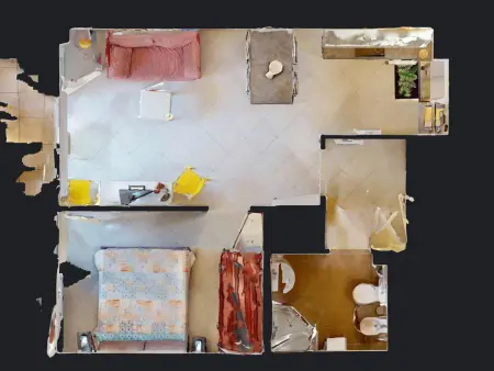 Appartement 2P centre Menton, terrasse et parking : photo 11