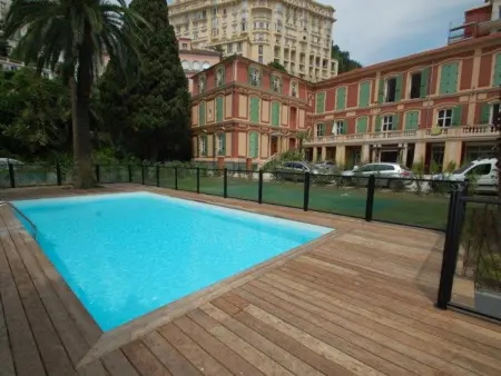 Appartement 2P centre Menton, terrasse et parking : photo 13