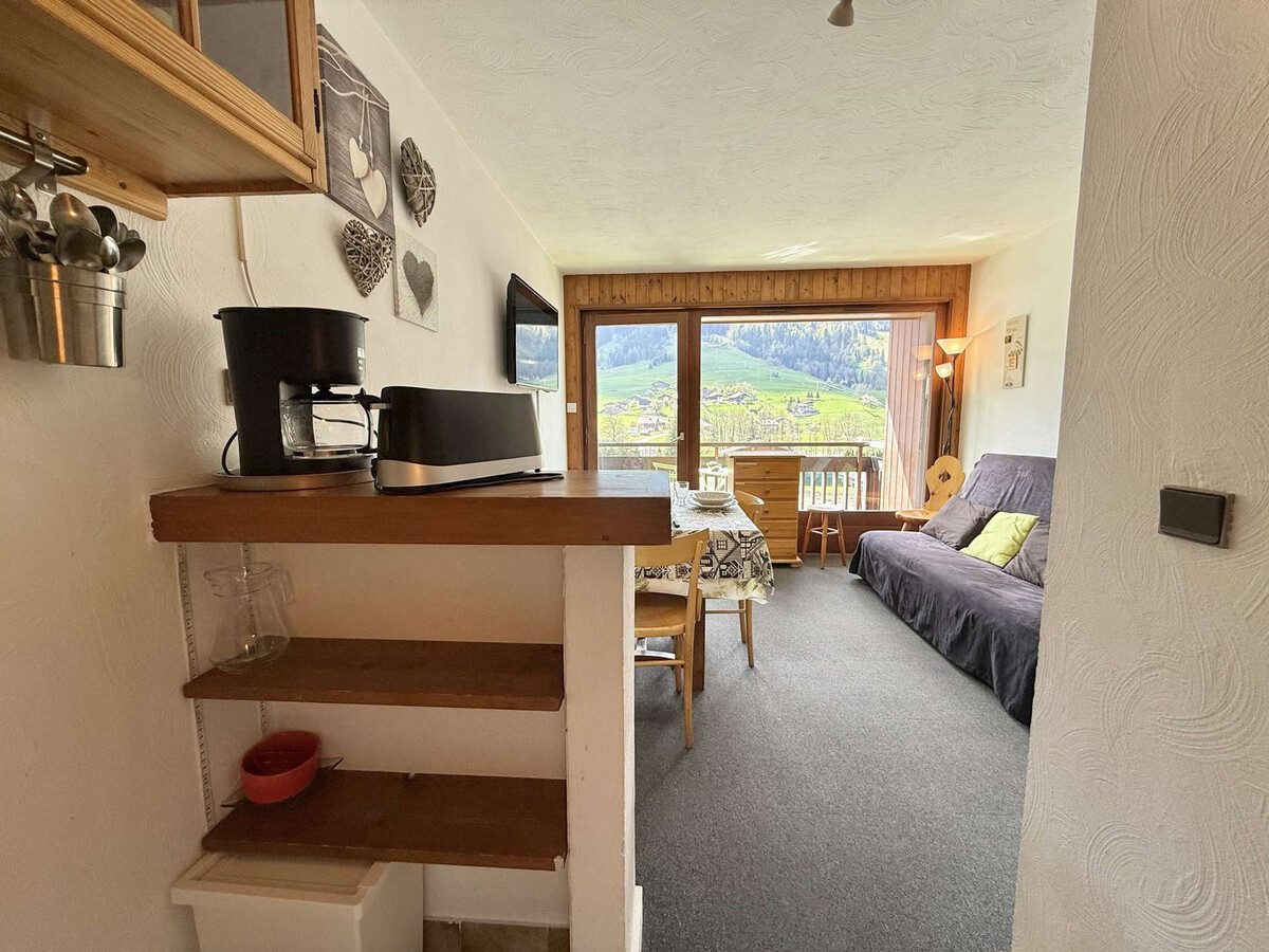 T2 cabine avec balcon vue pistes à 600m - Praz-sur-Arly - Photo 7