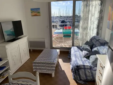 T2 avec deux terrasses et vue port, Port Camargue : photo 10