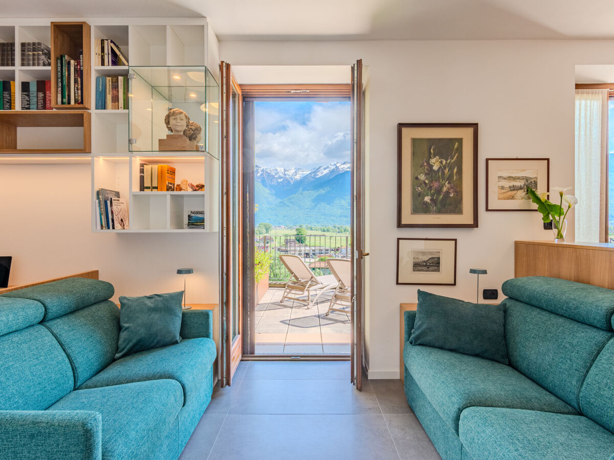 Appartement avec terrasse 70 m² vue montagne et rivière à Sorico - Photo 3