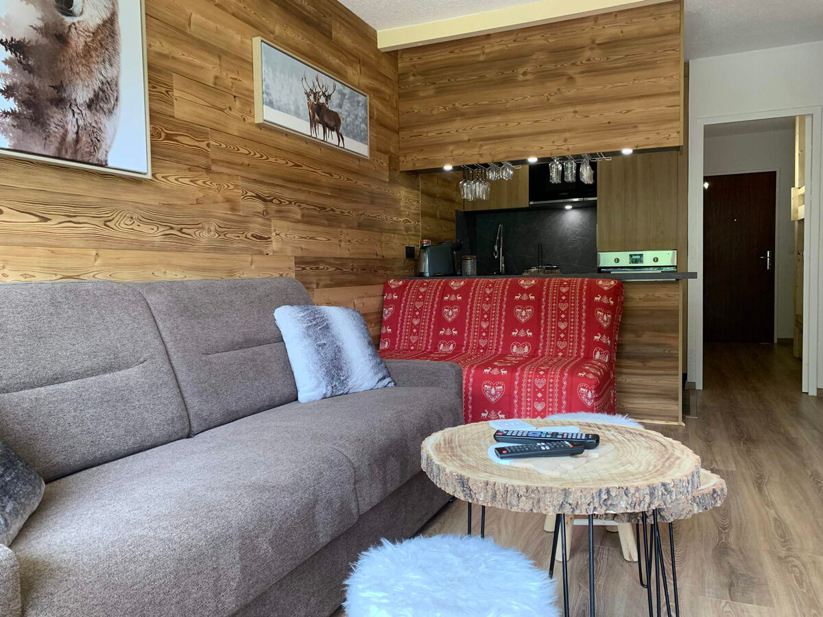 Studio rénové 4 personnes avec balcon Sud à Pra-Loup - Photo 2