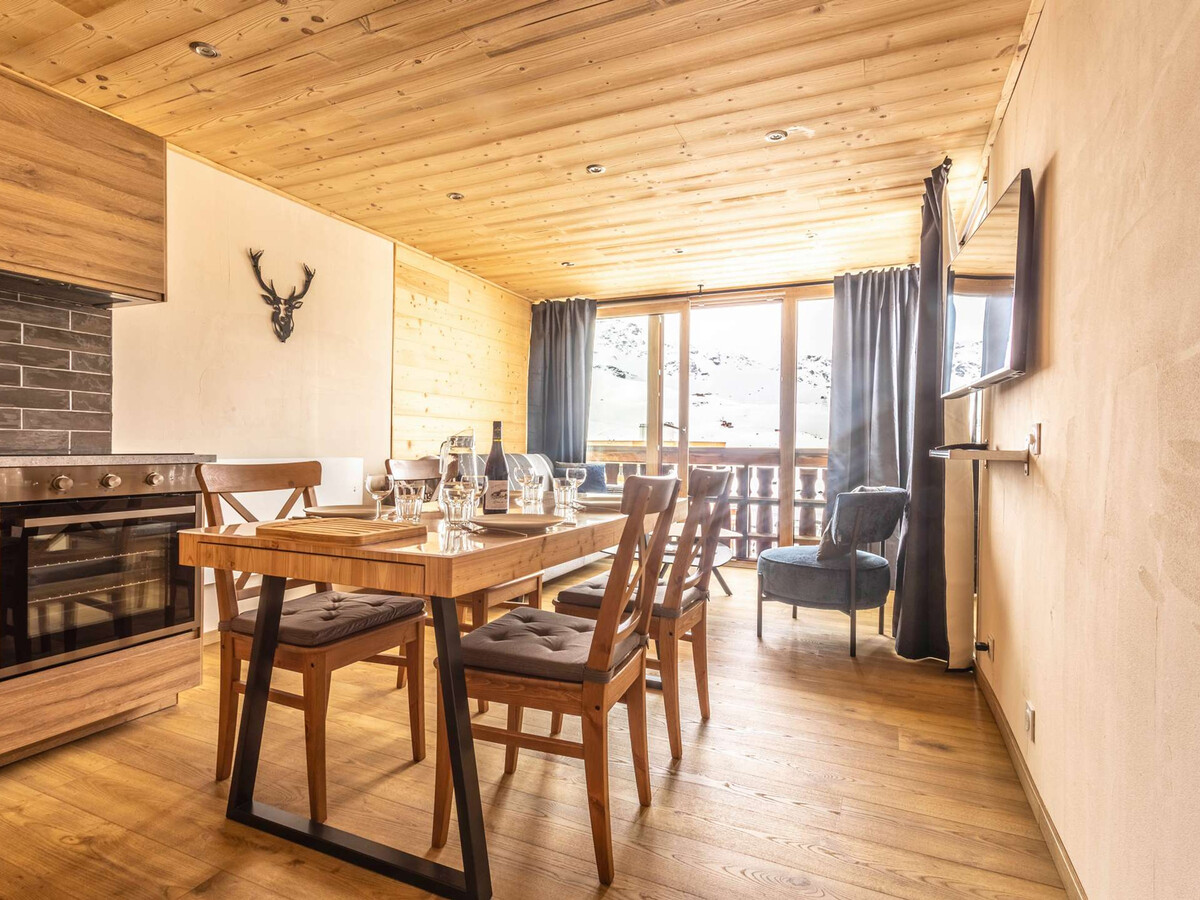 Appart 4 pers. 40m² Vue domaine skiable Val Thorens - Photo 5