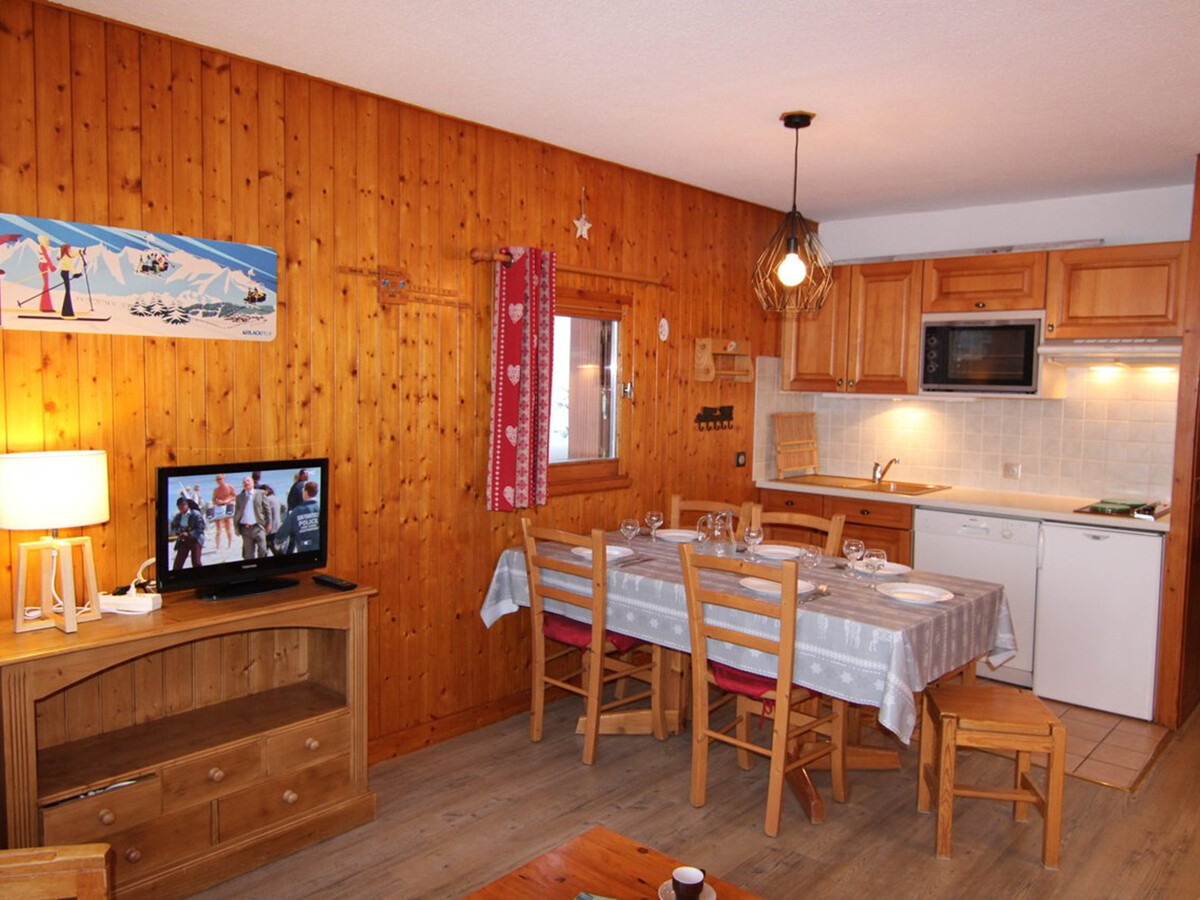 Studio 6 personnes Les Saisies avec balcon sud - Photo 1