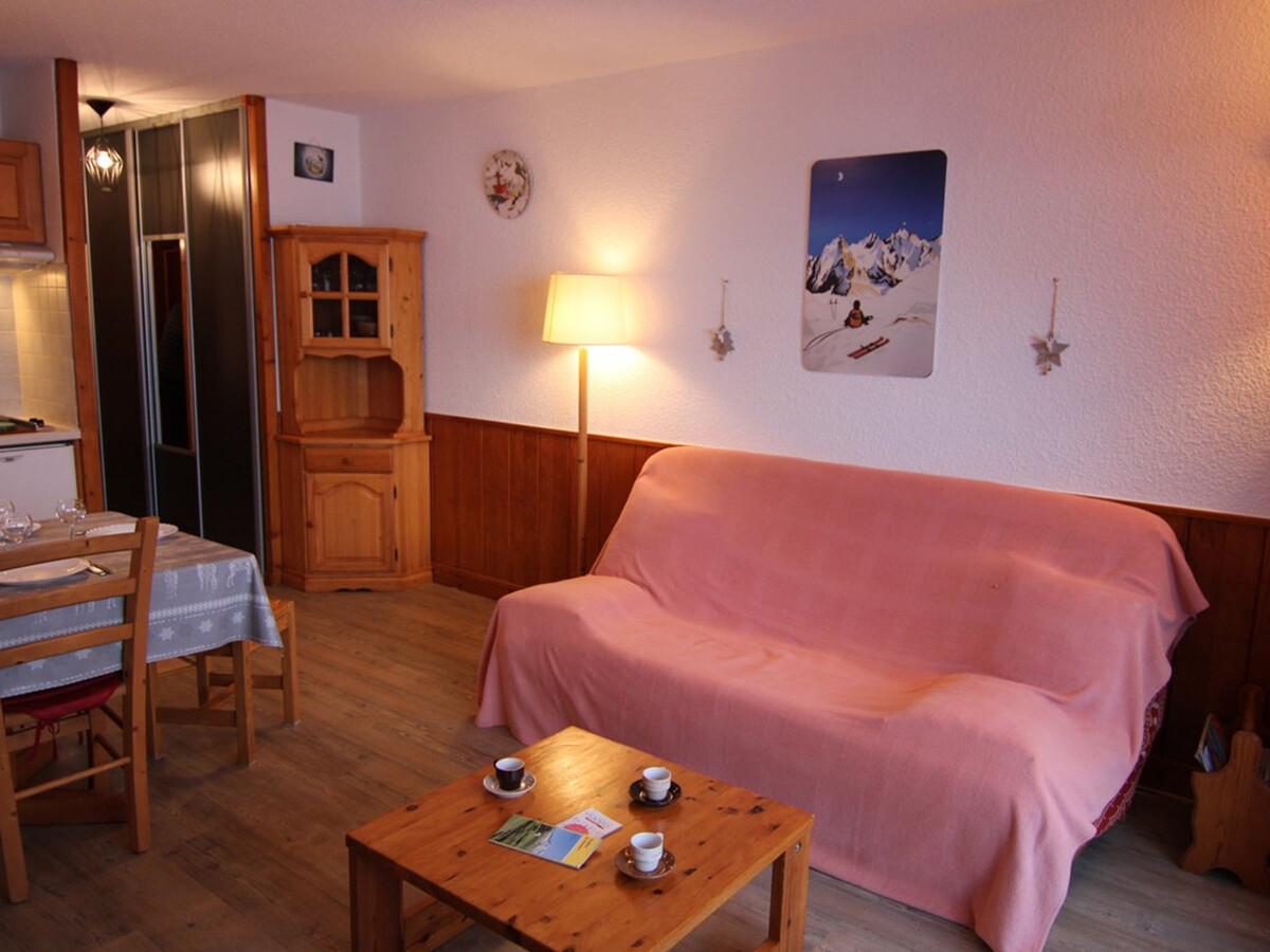 Studio 6 personnes Les Saisies avec balcon sud - Photo 2