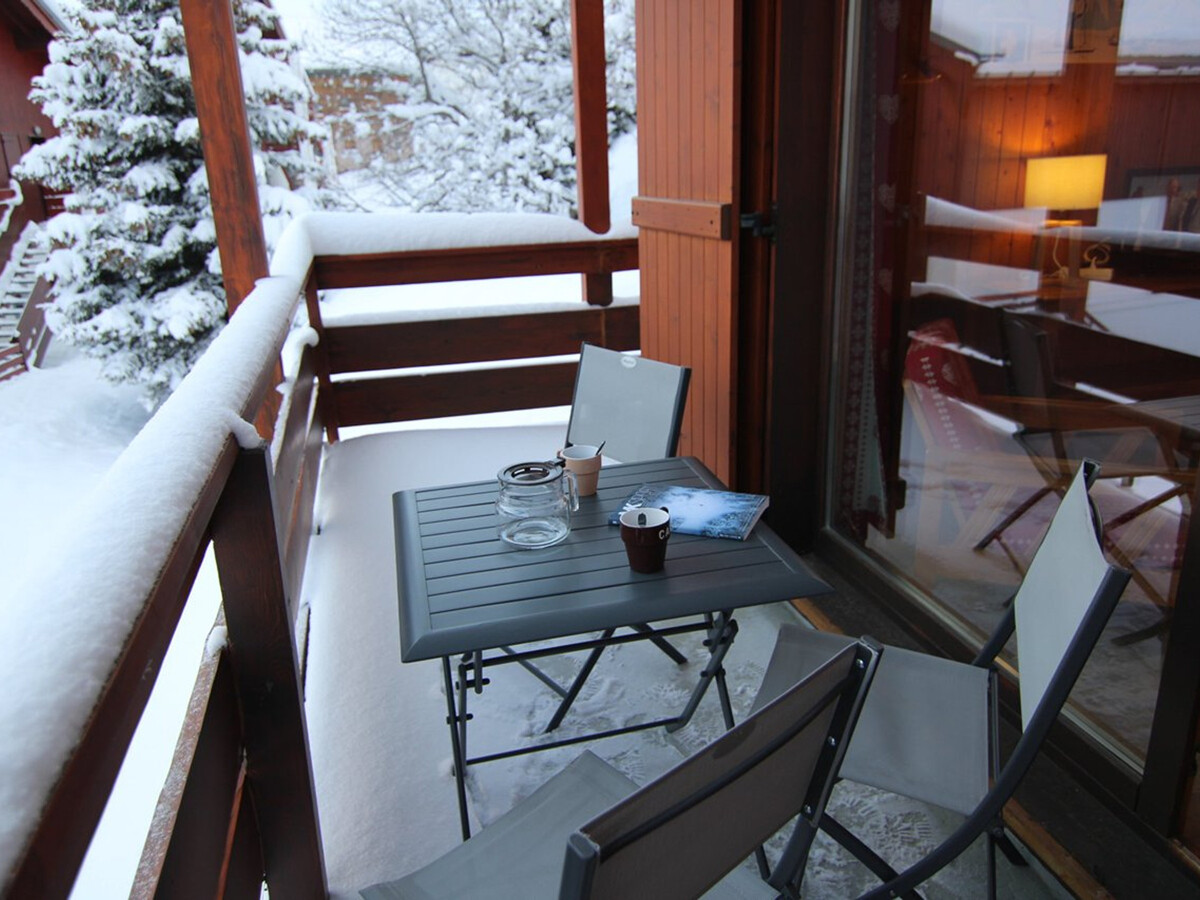 Studio 6 personnes Les Saisies avec balcon sud - Photo 10