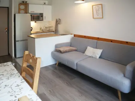 Studio 6 personnes avec balcon au pied des pistes, Les Orres : photo 3