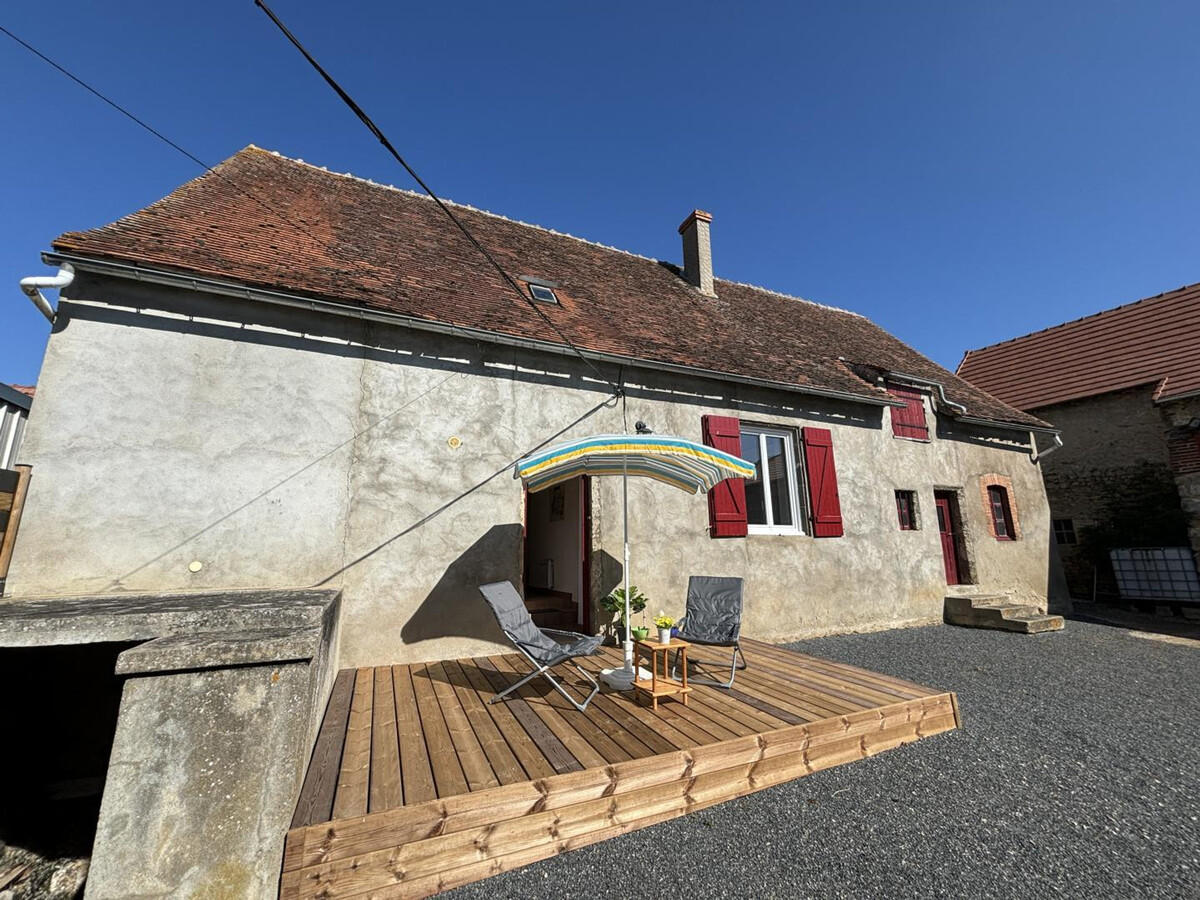 Gîte Les Burliers : maison vigneronne avec terrasse à Saulcet - Photo 19
