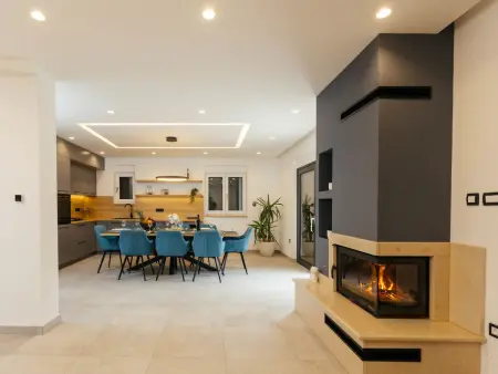 Maison Lozo : ferme moderne 10 pers., piscine privée : photo 9