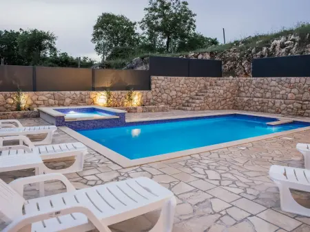 Maison Lozo : ferme moderne 10 pers., piscine privée : photo 26