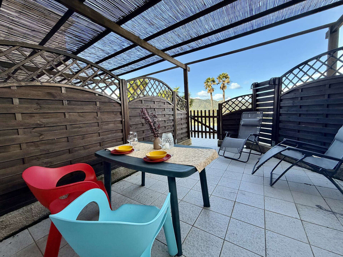 Studio terrasse vue montagne & piscine, Saint-Florent - Photo 1