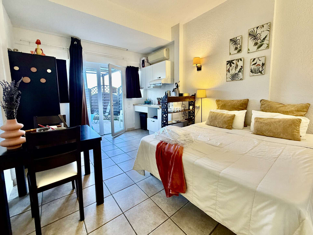 Studio terrasse vue montagne & piscine, Saint-Florent - Photo 3