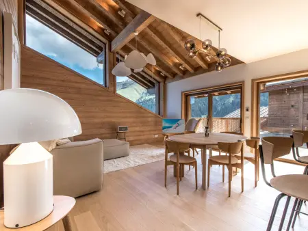 Bel appartement moderne à Méribel Mottaret avec terrasse - 6 pers - Photo 1