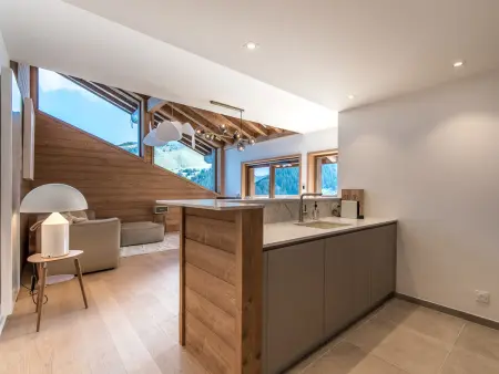 Bel appartement moderne à Méribel Mottaret avec terrasse - 6 pers - Photo 10