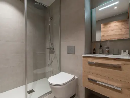 Bel appartement moderne à Méribel Mottaret avec terrasse - 6 pers - Photo 12