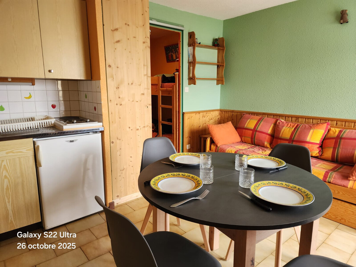 Studio 4 pers. aux Adrets-Prapoutel, 200m des pistes - Photo 5