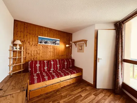 Appartement pour 4 à Vallandry, accès direct aux pistes, balcon, animaux admis : photo 3