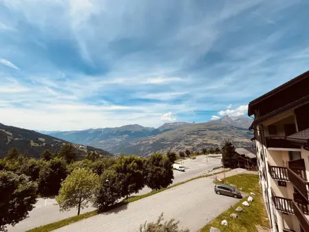 Appartement pour 4 à Vallandry, accès direct aux pistes, balcon, animaux admis : photo 10