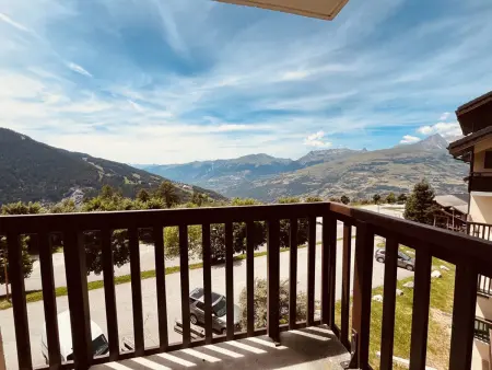 Appartement pour 4 à Vallandry, accès direct aux pistes, balcon, animaux admis : photo 14