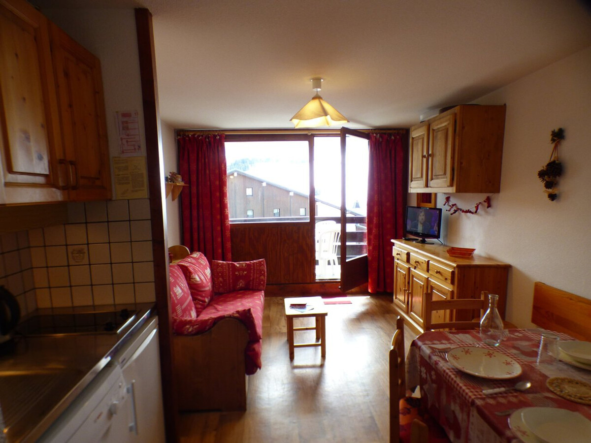 Studio cabine 4 pers, balcon sud, Les Saisies - Photo 12