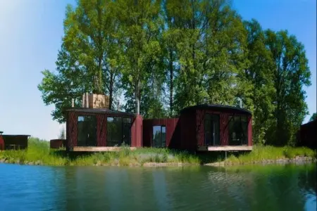 Location bungalow à Antoing, Bungalow confortable et piscines partagées