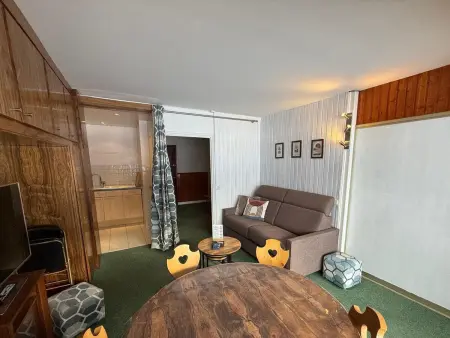 Appartement T2 Tignes, balcon sud, proche pistes : photo 2