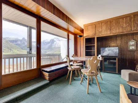 Appartement T2 Tignes, balcon sud, proche pistes : photo 3