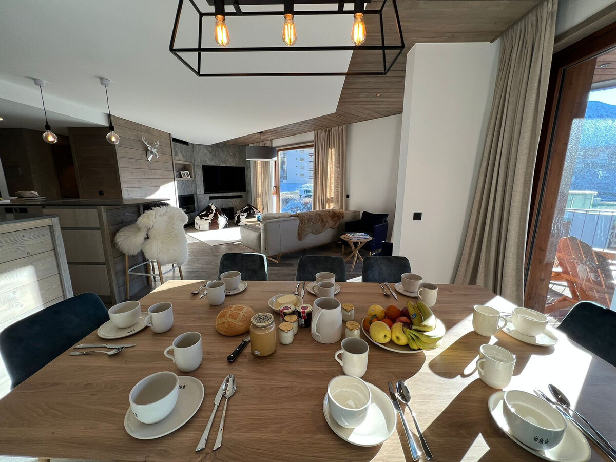 Penthouse Lavachet, 4 chambres, 8 personnes à Tignes - Photo 4