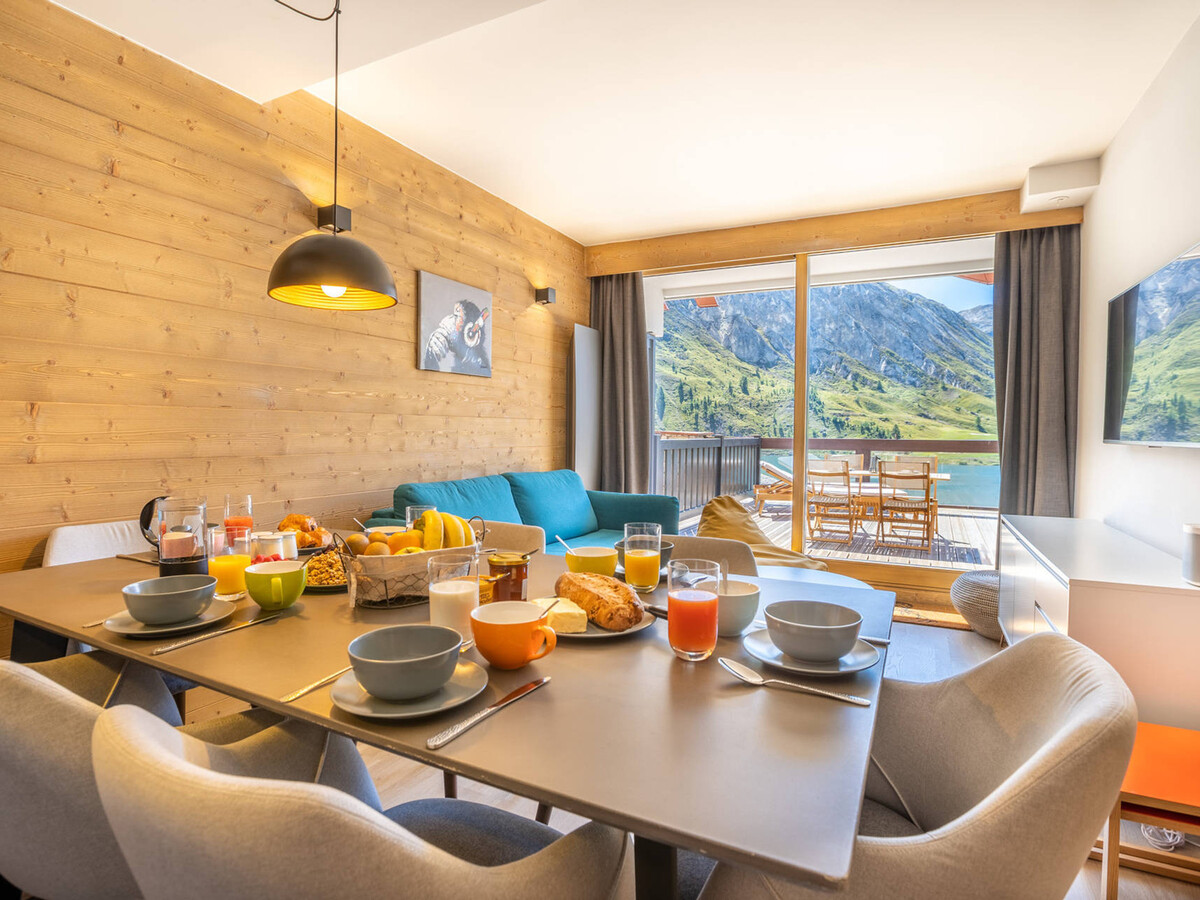 Appartement Phoenix 4 Saisons, terrasse lac à Tignes - Photo 1