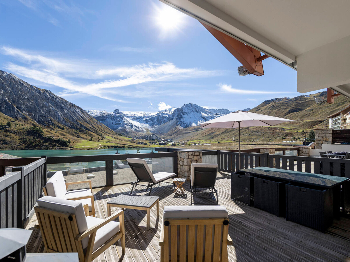 Appartement Phoenix 4 Saisons, terrasse lac à Tignes - Photo 10