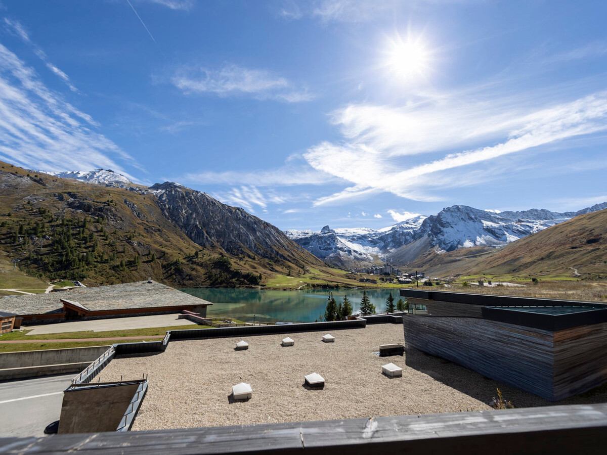 Appartement Phoenix 4 Saisons, terrasse lac à Tignes - Photo 11