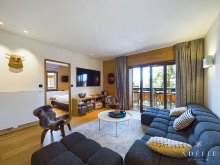 Location appartement à Montvalezan La Rosière, Appartement luxe 8 pers, SPA, parking, proche pistes & commerces