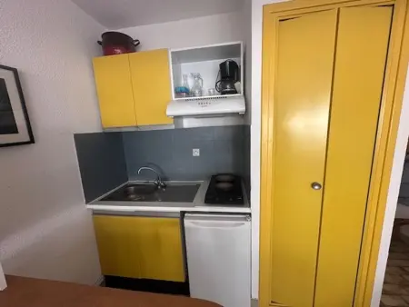 Studio-cabine avec terrasse et jardin à Port Camargue, animaux admis : photo 8