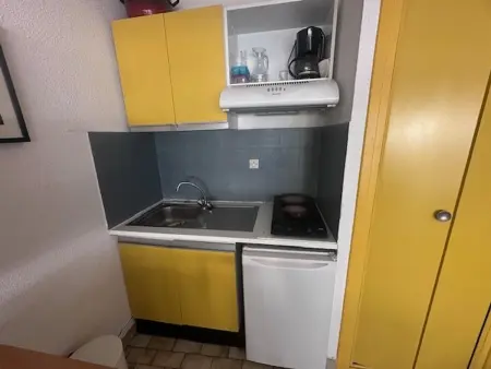 Studio-cabine avec terrasse et jardin à Port Camargue, animaux admis : photo 9