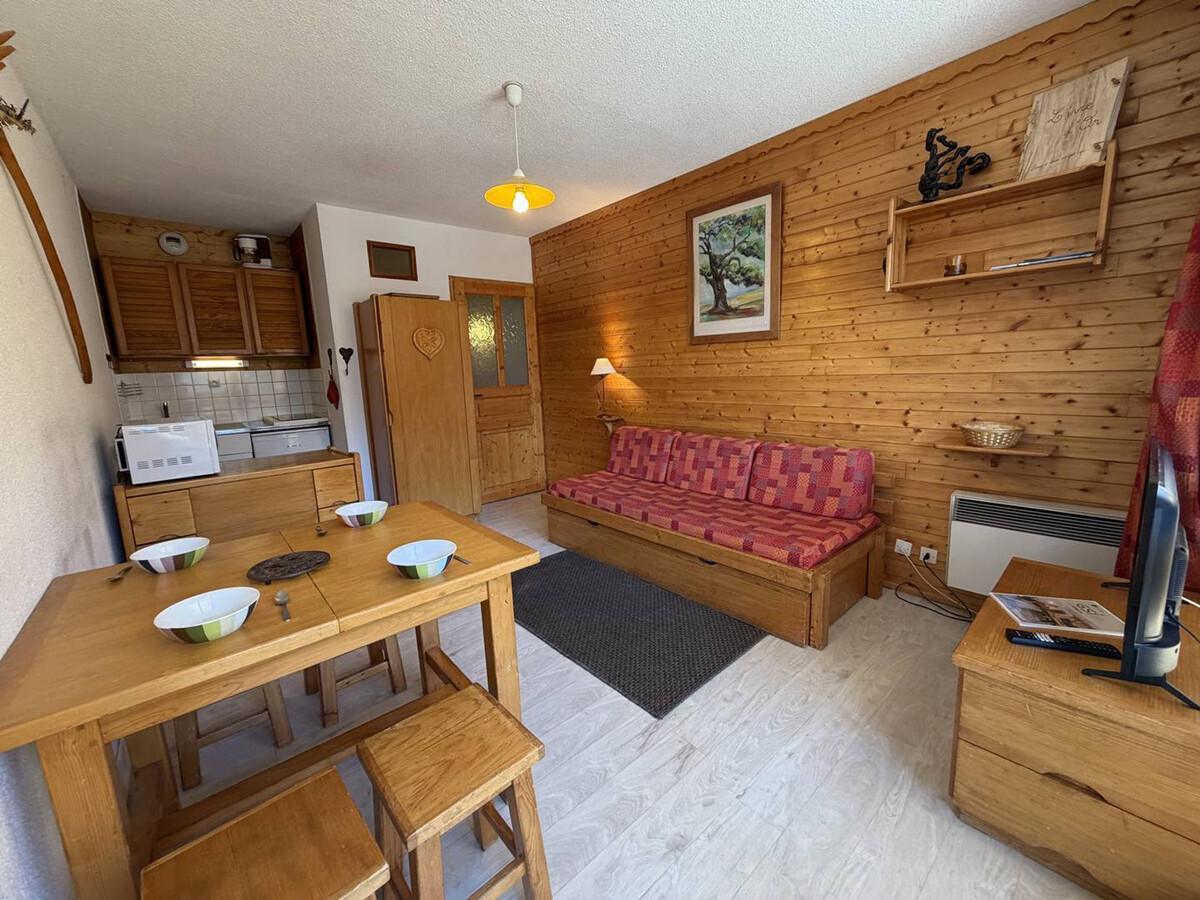 Studio 4 pers avec balcon à Plan Peisey, 24 m² - Photo 1