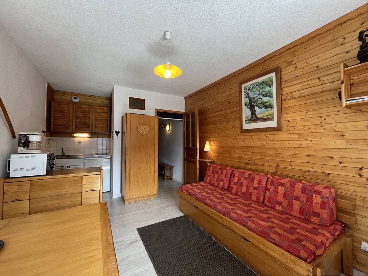 Studio 4 pers avec balcon à Plan Peisey, 24 m² - Photo 6