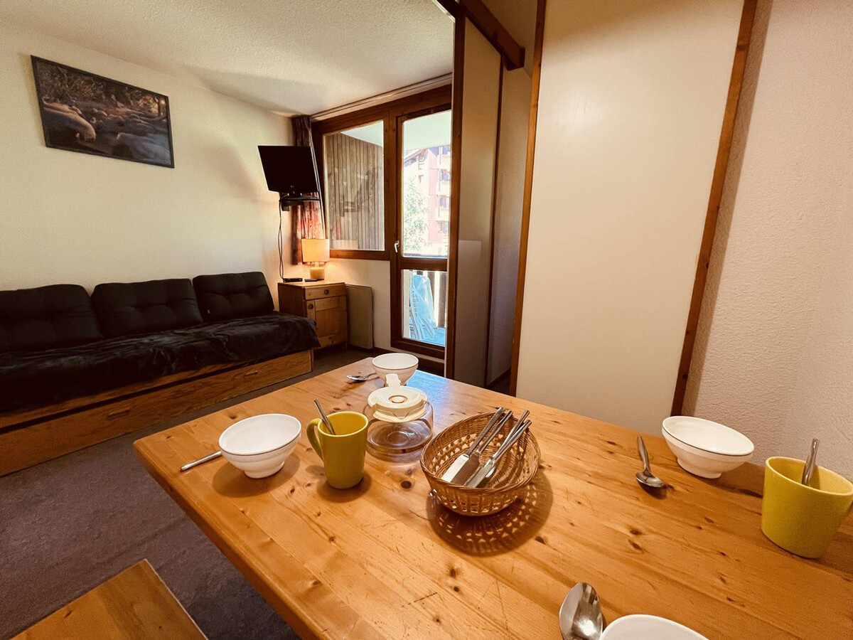 Studio 4 pers. accès direct pistes, balcon - Photo 6
