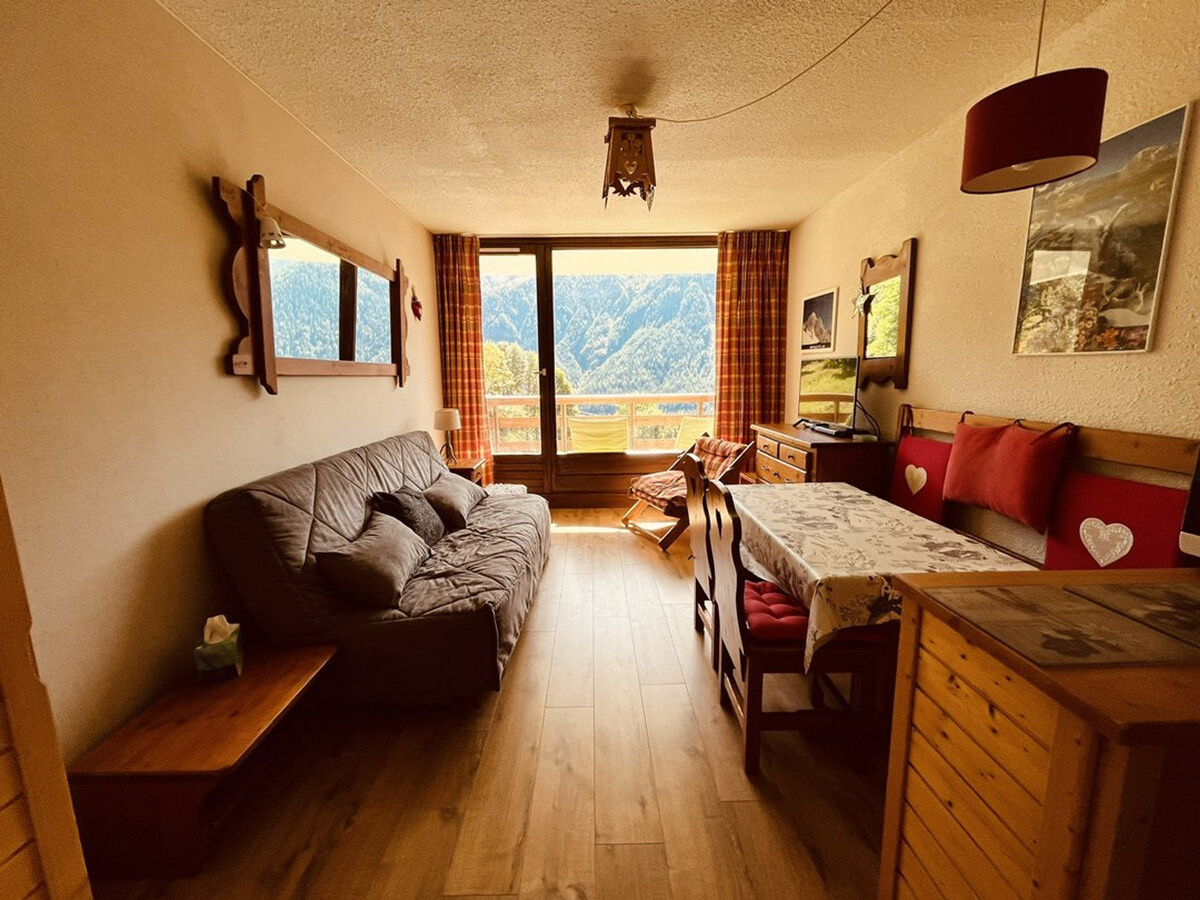 Studio 4 pers balcon Sud, accès pistes - Plan Peisey - Photo 1