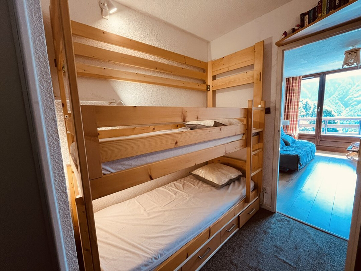 Studio 4 pers balcon Sud, accès pistes - Plan Peisey - Photo 5
