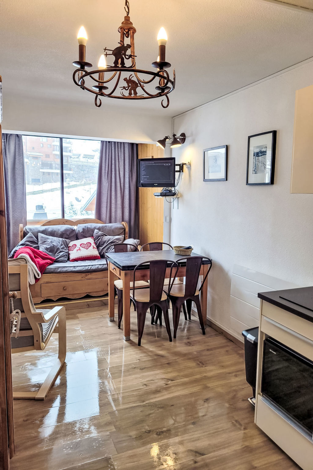 Vanoise 266 : 2 pièces 27 m² Val Thorens, 50 m pistes - Photo 6