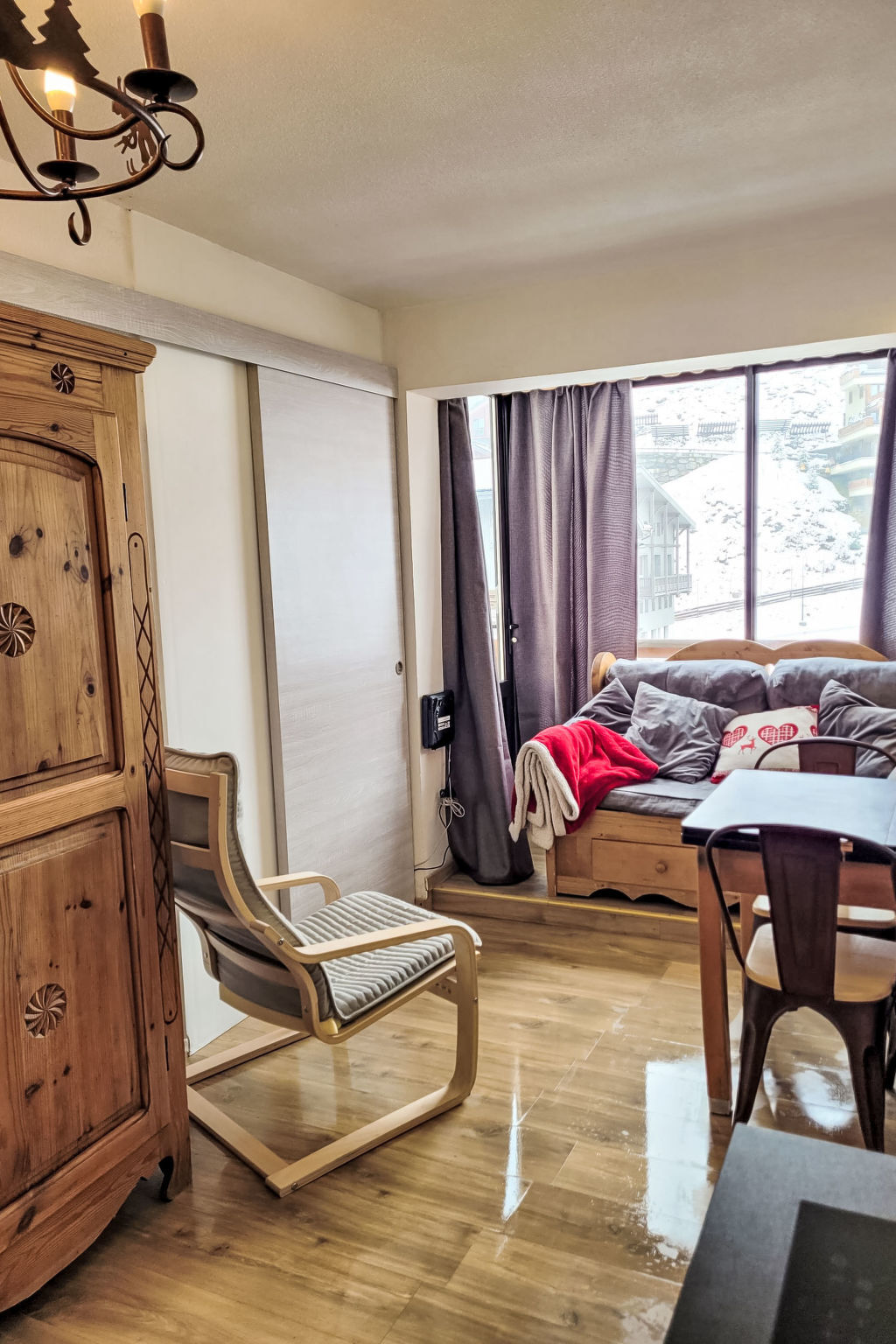 Vanoise 266 : 2 pièces 27 m² Val Thorens, 50 m pistes - Photo 8